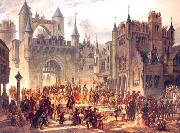 Entrance of king Henri II of France in Metz